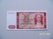 Niemcy NRD 20 marek 1964 ser.ZU  st.1