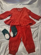 Komplet świąteczny dla niemowlaka bluza i spodnie gratis skarpetki