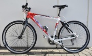 Używany jak nowy rower THOMPSON, alu-carbo Deore XT Nowe części+gratisy.
