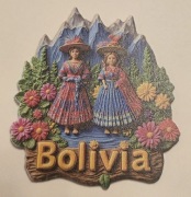 Magnes na lodówkę akrylowy Bolivia (44) 