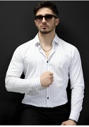 Męska koszula w paski – turecka firma RUBASHKA