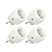 4x UCOMEN FR Inteligentne Gniazdko WiFi 2.4GHz – Alexa Google Smart Voice