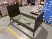 Zabytkowe łóżko metalowe Jos Leopold Quittner Wien Wiedeń