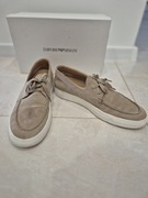 Emporio Armani mokasyny męskie zamszowe eleganckie buty    45 cena kat 1800