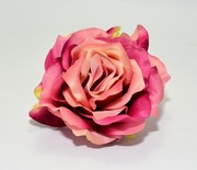 Ekskluzywna Główka Róży–Malinowy Róż & Krem – Premium DIY