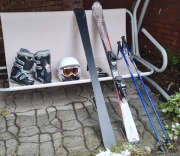 Sprzedam narty Salomon plus zestaw dla narciarza.