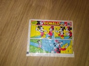 Historyjka obrazkowa komiks z gumy balonowej Donald lata 80 Maple Leaf