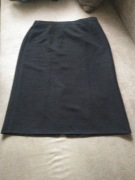 SPÓDNICA DAMSKA MIDI CZARNA XL 2XL 