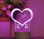 Lampka LED serce | Walentynki | Romantyczny prezent | Miłość | Dekoracja