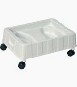 Brodzik do pedicure na kółkach nowy.