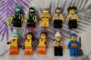 Figurki Lego, używane 10 sztuk 