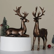 Figurki kolekcjonerskie myśliwskie JELENIE BYKI. Na prezent. Wieniec. Nowe.