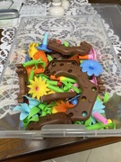 Klocki konstrukcyjne kwiaty ogród