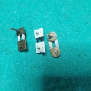 Trzy sprężynki do mechanizmu zegara=rozbiórkowe