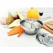 przecierak do warzyw i owoców pomidorów z 3 wymiennymi ostrzami