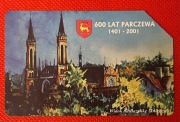 Karta telefoniczna Telekomunikacja Polska 600 lat Parczewa