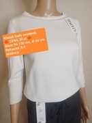 Klasyczny biały sweterek S