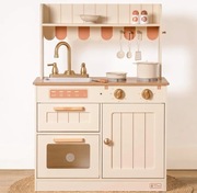 Robud kuchnia drewniana beżowa kremowa