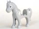 Figurka LEGO koń friends 93083c01pb17  Light Bluish Gray