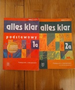 Niemiecki Alles klar 1a 2a Krystyna Łuniewska, Zofia Wąsik, Urszula Tworek