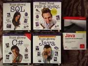 Rusz głową. Java. C#. PHP, SQL, MySQL. Informatyka. Zestaw 5 książek