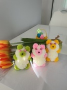 Maskotki robione ręcznie. 