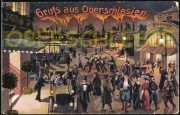GRUSS AUS OBERSCHLESIEN dworzec hotel judaika
