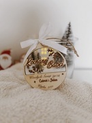 Drewniana Bombka Kochanej Babci