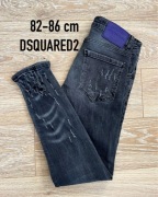 Dsquared2 jeansy męskie slim stalowy szary pas do 86 cm