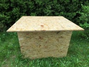 Stół handlowy targowy wytrzymały, łatwo składany 2 sztuki