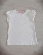 Bluzka koszulka biała  6 lat+