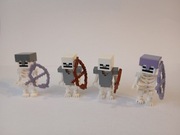 Lego figurki minecraft szkielety