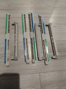 Listwy rozdzielcze zaciskowe N i PE 7 sztuk