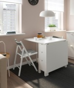 IKEA NORDEN biały stół z opuszczanym blatem 26/89/152 x 80 cm NOWY 999 zł