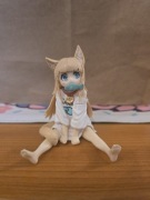My cat is a kawaii girl fox kitsune anime manga 