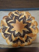 Gwiazda drożdżowa z makiem 