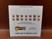 Bolt Action kalkomania Flagi japońskie