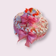 Uroczysty tort z Kinder ta Raffaello 