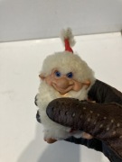 trol - mikołaj, muminek J.N. REISLER zabawka vintage skandynawskie legendy