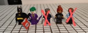 Lego Batman movie figurki z zestawu 70908