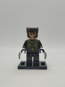 Minifigurka Wolverine Czarny strój Marvel X-men Kompatybilna z LEGO