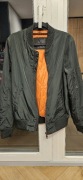 Kurtka Męska Młodzieżowa Zara man Zielona Modna Elegancka 