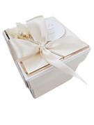 Exploding box ślub ślubny wesele beżowy beż kremowy 