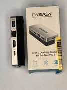 Byeasy Surface Pro 9 Stacja dokująca, 6 w 2 Microsoft Surface