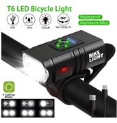 Podwójna LAMPKA rowerowa MOCNA SILNA akumulatorowa !!! przednia C"