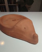 Terakotowy jeż, podstawka 