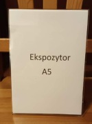 Ekspozytor/cenówka/standzik A5