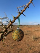 Bombka koraliki masajskie 