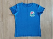 Bluzka bluzeczka krótki rękaw pepsi 134/140