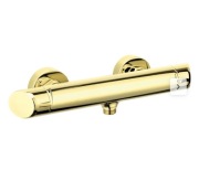 Bateria natryskowa Deante Cejlo złota